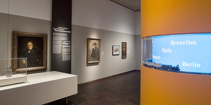 Blick in die Ausstellung »Bier ist der Wein dieses Landes. Jüdische Braugeschichten« © Franz Kimmel