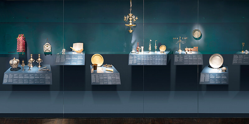 Installationi RITUALS at the permanent exhibition © Daniel Schvarcz