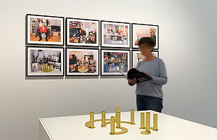 Ausstellungsansicht Die Dritte Generation, vom dir zu / heute. Foto: Eva Jünger / Jüdisches Museum München 