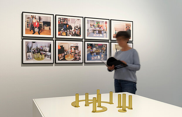Ausstellungsansicht Die Dritte Generation, vom dir zu / heute. Foto: Eva Jünger / Jüdisches Museum München 