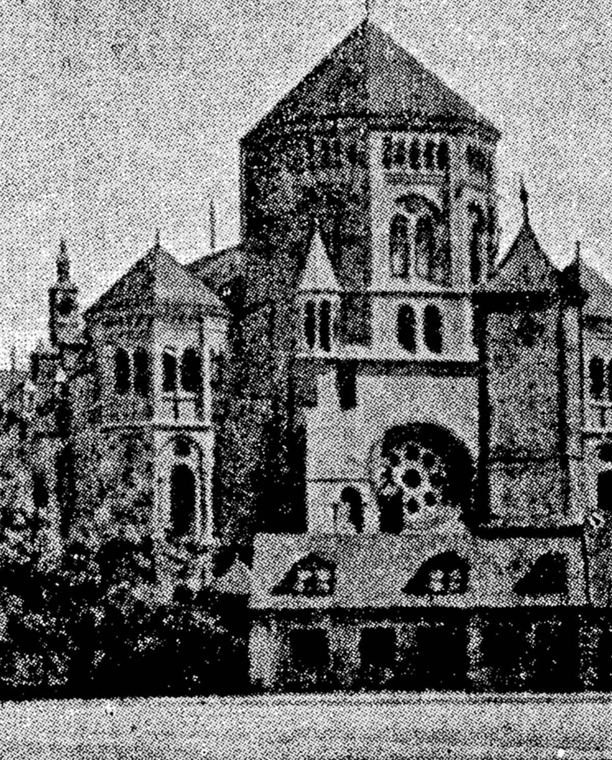 Lenbachplatz mit Künstlerhaus und Synagoge 1938