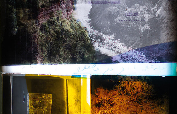 Dana Flora Levi, Lightbox Collages, 2025 