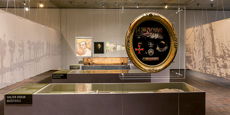 Blick in die Ausstellung »Krieg! Juden zwischen den Fronten 1914-1918« © Franz Kimmel