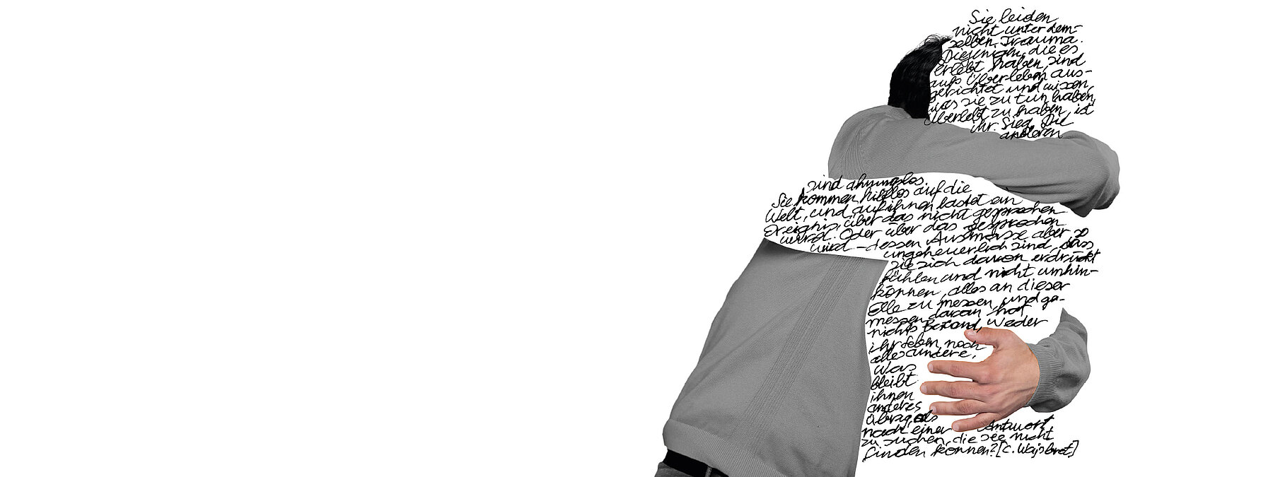 [Translate to Englisch:] Die Drittte Generation Titel, Zitat: Cécile Wajsbrot, Mémorial, Göttingen 2023, 87 © JMW / Drahtzieher Design & Kommunikation 