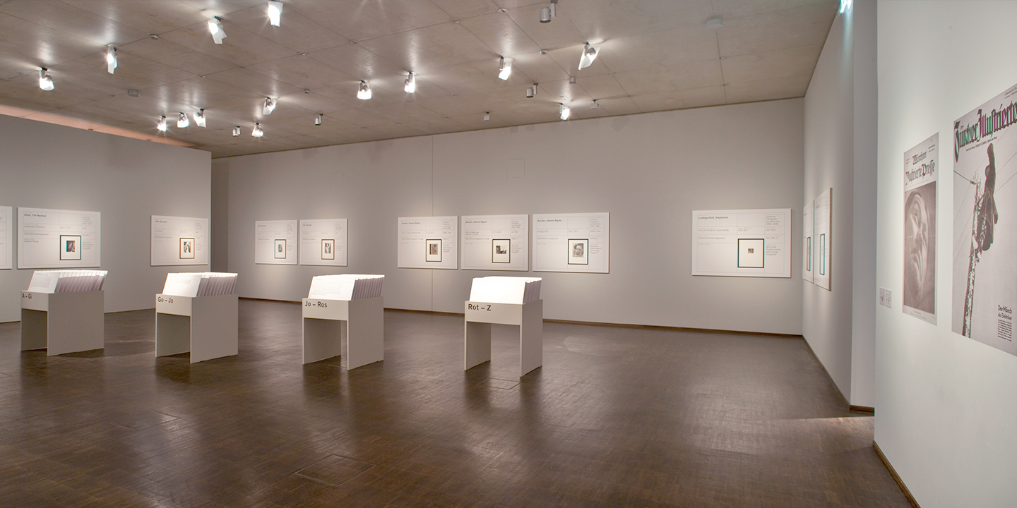 Installation View „Unexposed: Munich Photographers in Exile“ © Franz Kimmel