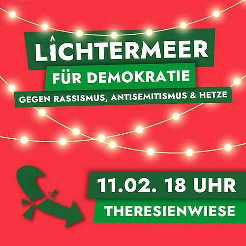 Am Sonntag heißt es wieder: Aufstehen für unsere Demokratie!

München setzt nach der Großdemo vom 21. Januar erneut ein...